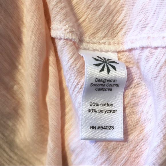 Athleta | Eco Wash Daily Tee Workout Top Peach - Picture 7 of 7